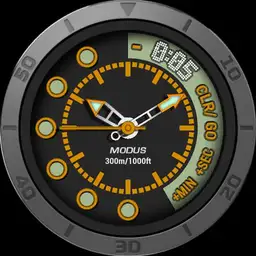 Brute MODUS Digital Countdown Timer Diver Field Watch