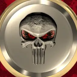 Steampunked V3.01 Punisher 4 Face Metal collection, with split face cover.