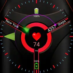 modern watchface