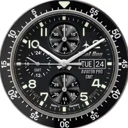 Pilot Dog Aviator Pro GMT Analog - Digital Chrono 3
