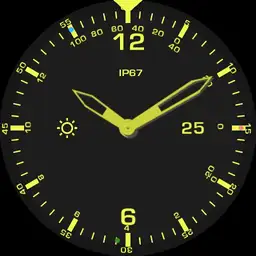analogue ticwatch yellow