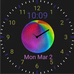 Rainbow sphere animation Copy