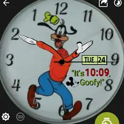 Disney GOOFY Backwards: AM PM Event, Day-Date - WOS6 ready - Furmaniac