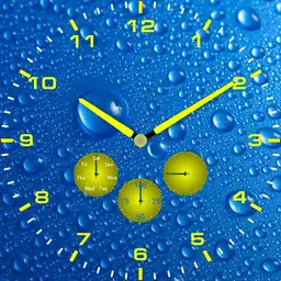 wet face