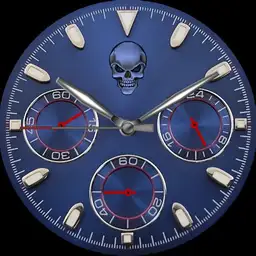 SKULL BLUE