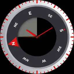 Compass watch