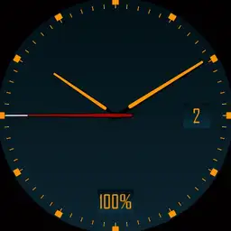 4 colors Minimal Battery and Date