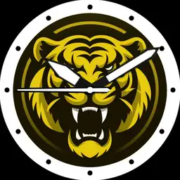 Brute TIGER Minimalistic Watch Colours Animals Collection