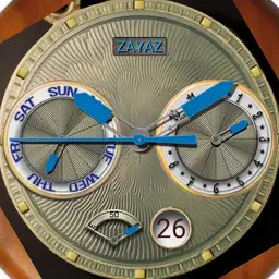 Guilloche . ZAYAZ gold