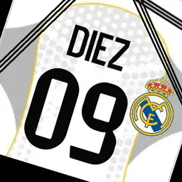 Real Madrid 2025 2026 1st and Dim 2nd shirt