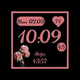 TTS altrosa Rose Herz