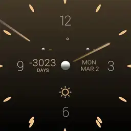 minimal modern chrono
