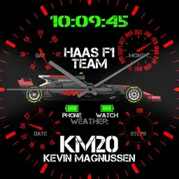 Analog kmag and haas f1 fan watch Copy