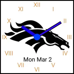 Broncos simple watch