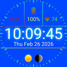 Simple info rich watch
