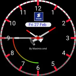 Solna analog Classic watchface