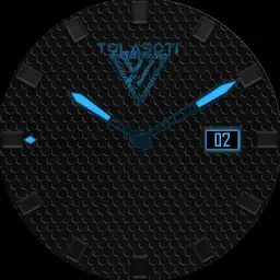 Simply Watch Black/Blue