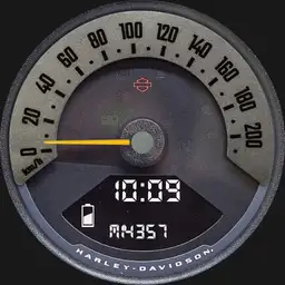 Harley Davidson speedometer face Copy