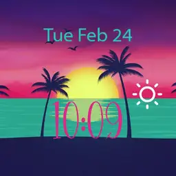 Sunshine day at the beach