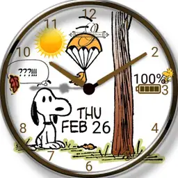 Snoopy Herbst Animation