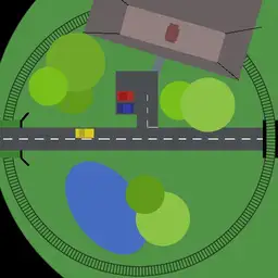 Toy Train Set
