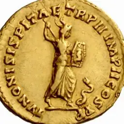 Gold, Aureus, Commodus, Megalomaniac,190-192 CE, No beard, 9