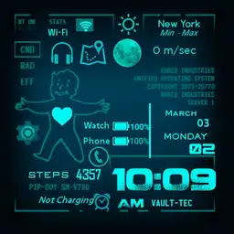 Super Pip-Boy In Blue