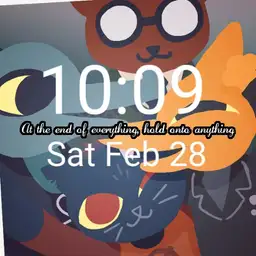 Night in the woods