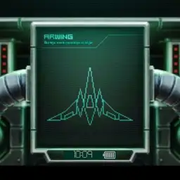 Arwing HUD