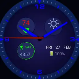Analog with complications Icons