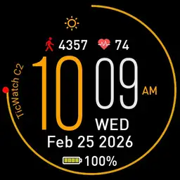 Sport digital Ticwatch C2 by Dorone Copy