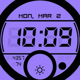 Digital Sport Watch without Chronometer