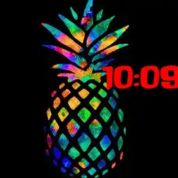 watercolor pineapple