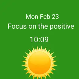 Focus on the Positive