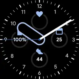 Pixel Watch Analog Blue 1.1