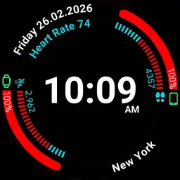 Active 2 watch face MN