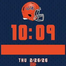 Fighting Illini Navy Blue Jersey 2