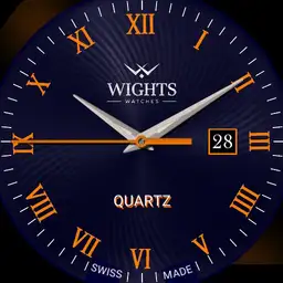 WIGHTS WATCH Blue&Orange