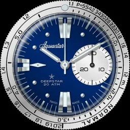 Aquastar Deepstar Re-Edition Diving Chronograph 3 in 1