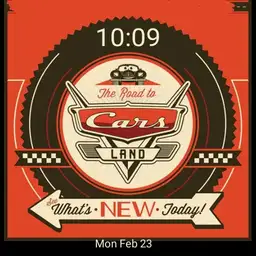 Cars Land retro