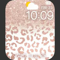 Cheetah/Pink Glitter