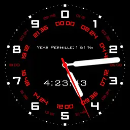 Interconnected 10h Decimal Time Watch