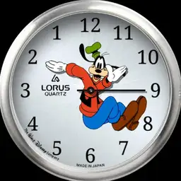 Goofy backward watch