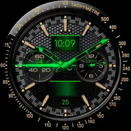 Racing in green