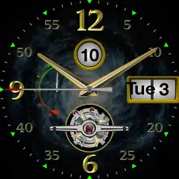 Tourbillon/Gold Analog & Digital 5