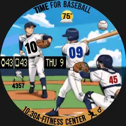 Sports - BASEBALL Jerseys Show Time w/ Animation