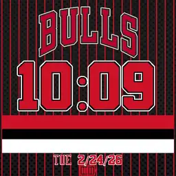 Bulls Jersey Black & Red Pinstripe