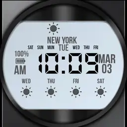 digital time