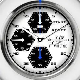 Stopwatch Fit with Style Ucolor