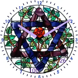 Star of David - Stained Glass